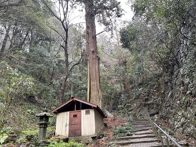 「大平山神社」鰻小屋