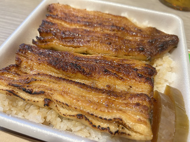うなぎ弁当、山梨県中央市「中澤商店」さん