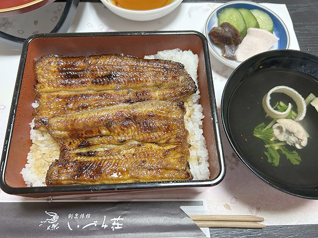 茨城県石岡市うなぎ「割烹旅館いずみ荘」さん